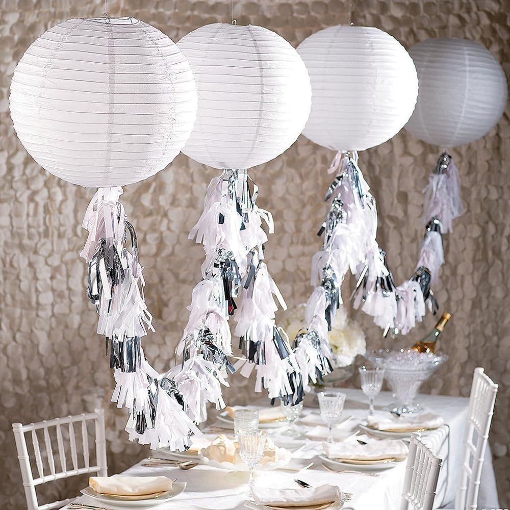 Amazon.com: Fun Express Jumbo White Paper Lanterns 30 Inch | Large